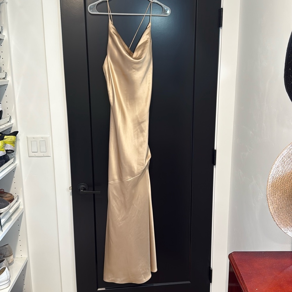 Revelry | Kimora Satin Bridesmaid Maxi Dress